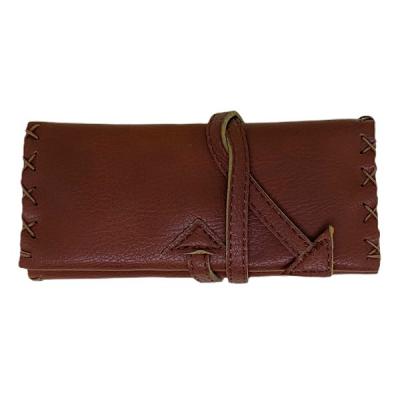 Καπνοθήκη με Κορδόνι Σκούρο Καφέ